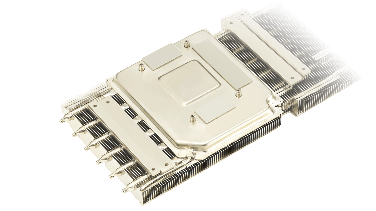 ASUS PRIME-RTX5080-O16G vapor chamber illustration