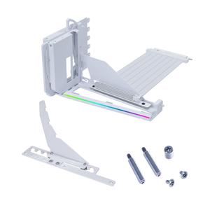 Lian Li multi direction vertical gpu bracket White  — official product view