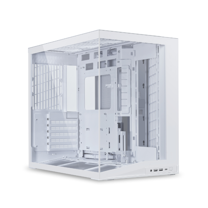 Lian Li o11 dynamic mini v2 White Without Fans — official product view