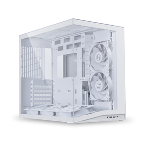 Lian Li o11 dynamic mini v2 White Flow — 5 Fans — official product view