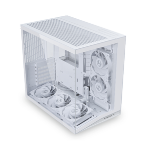Lian Li o11 dynamic mini v2 White Flow — 5 Fans — official product view