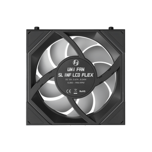 Lian Li uni fan sl inf flex Black Reverse Blade — official product view
